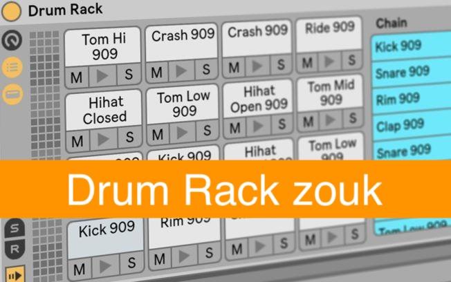 Drum Rack zouk Ableton